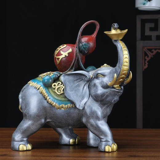 大象 福禄双增象 居家摆件 商品图8