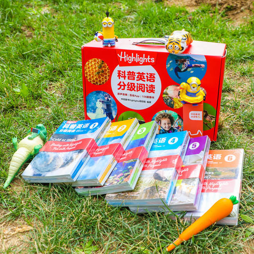 【3-10岁】Highlights科普英语分级阅读1-6（单本/礼盒装）中信童书Highlights项目组著 用英语探索身边的科学 中信出版 商品图1
