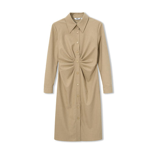 【商场同款】麦檬春蝴蝶抽褶腰部设计连衣裙5C1291711 商品图4