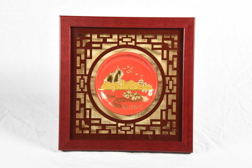 鼓浪屿之波摆件（4英寸红） 商品图1