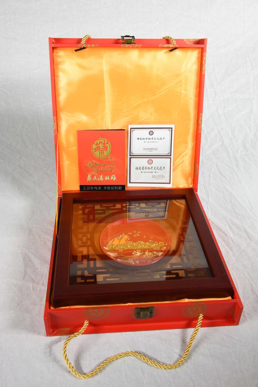 鼓浪屿之波摆件（4英寸红） 商品图5