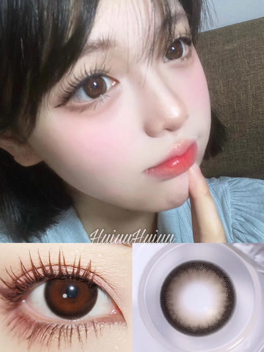 【日抛大直径】Laseecon-甜柿子14.5mm【日抛 0-800度 无525/575 】 商品图0