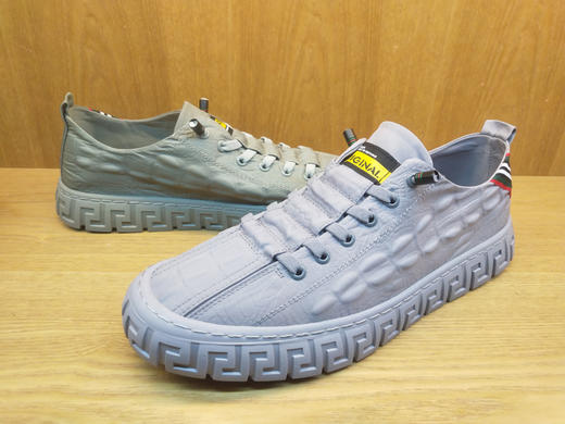 2021春季新款豪行舒适休闲男鞋11125631时尚平底布鞋男士单鞋正品 商品图3