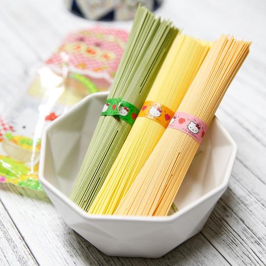日本进口宝宝面条播州三色面婴儿童胡萝卜蔬菜细面条营养辅食 商品图0