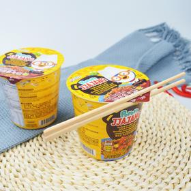 Paldo/啵乐乐儿童炸酱面八道马树奇趣味干拌面韩式宝露露风味杯面