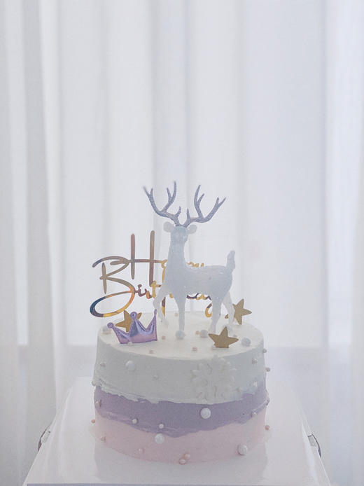 一鹿有你一鲜奶动物奶油蛋糕 商品图0