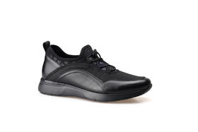 豪麟名鞋奥莱都彭男鞋牛皮革+织物休闲鞋E31211039黑色  原价3660元