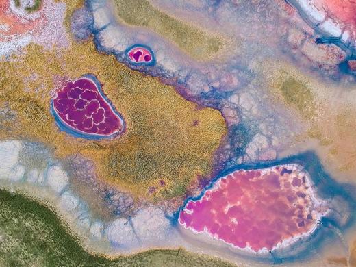 腾格里沙漠粉红湖、定边万亩荞麦花&七彩盐田、波浪谷、雨岔大峡谷、壶口瀑布8天纯玩团 商品图2