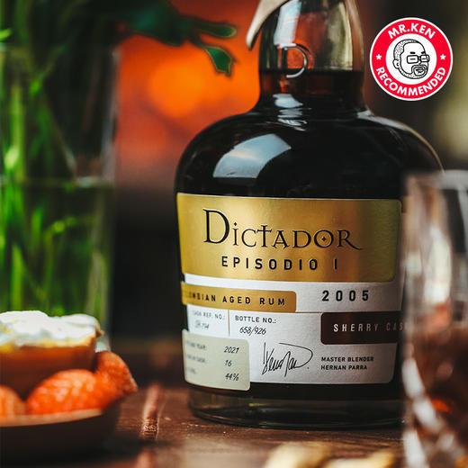 独醒者（Dictador）2005-16年雪莉桶哥伦比亚朗姆酒（千禧） 商品图2