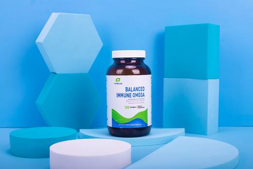 【新包装白色可降解瓶-免疫平衡鱼油】Balanced Immune Omega 120粒  独特添加DPA+SPM+DHA/EPA 肠道健康支持  敏感支持 IgG不耐受 商品图3