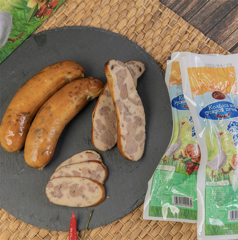 GKK俄式鹅肝肠100g*5根包邮独立包装