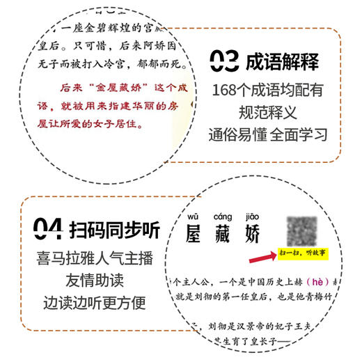 (仓发) 送给孩子的成语王国·成语故事168个/华语教学出版社/徐林/9787513815987 商品图2