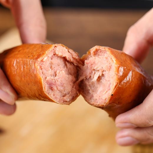 哈尔滨红肠【5根量版装】230g/根高克重 东北特产 碳烤香肠即食下酒菜 根装独立袋装 商品图1