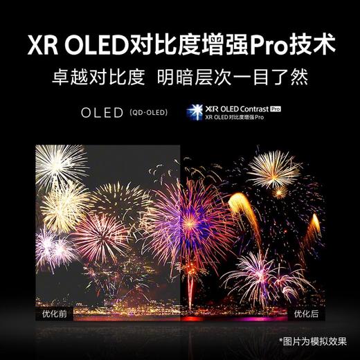 索尼XR-65A95K OLED电视 商品图6