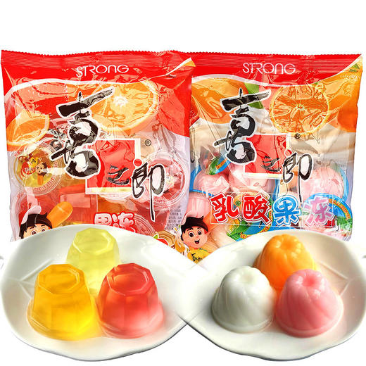 「回忆童年味道」喜之郎果冻360g袋装 什锦乳酸休闲果冻 商品图4