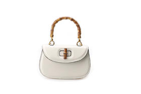 豪麟名鞋奥莱迪嘉女装牛皮革手袋TWPB22TW203白色  原价1960元