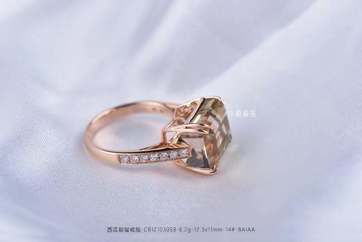 【清爽】西瓜碧玺戒指-CB12103058 商品图3