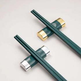 北欧绿合金筷子