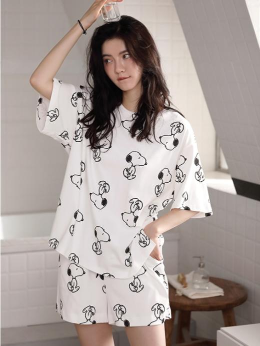 【2件套】唐朵琪纯棉夏季睡衣套装 （100%纯棉） 商品图3