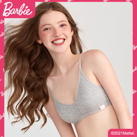 好奇蜜斯BARBIE内衣夏薄款女背心式文胸套装显胸小无钢圈胸罩奥斯汀