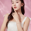 周六福珍珠手链女款黄18K金优雅珍珠手饰送女友官方正品 商品缩略图4