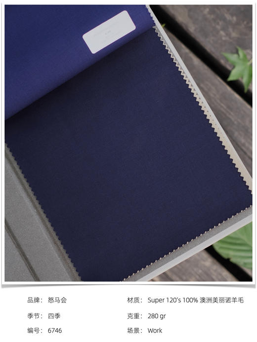 「爱好者直选26款」Super 120's 澳洲美丽诺羊毛纯色全麻衬套装 商品图4