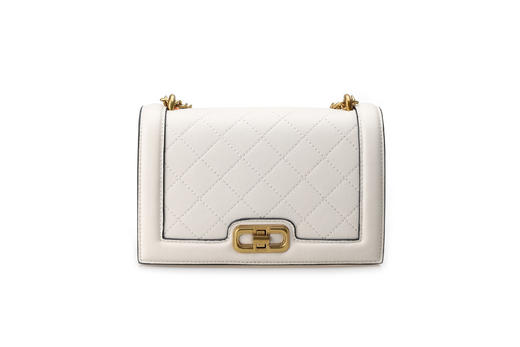 豪麟名鞋迪嘉女装牛皮革手袋WPB22SX004白色 商品图0