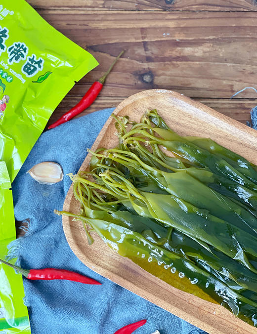 【升级小包装】海带苗 细嫩口感   凉拌 炒菜 烫火锅都可  200g*10包 商品图0