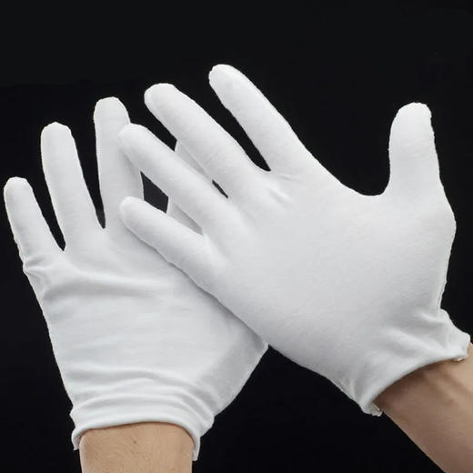 白手套纯棉文玩盘珠加厚 商品图1