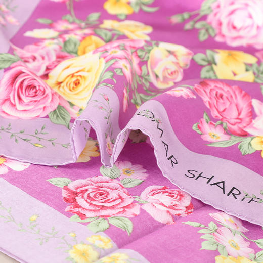 韩国品牌（桑蚕丝棉）印花小方巾 F168 F169 F170 上 商品图4