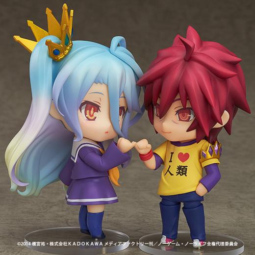 【GSC现货】粘土人 白 游戏人生 手办模玩周边 商品图3