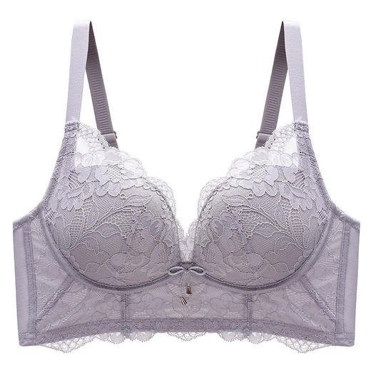 JYZZ玫瑰精油养护调整型内衣薄款收副乳防下垂小胸无钢圈文胸 商品图7