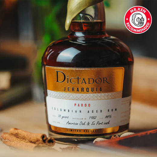 独醒者（Dictador）1982-38年波特桶哥伦比亚朗姆酒（典藏） 商品图4
