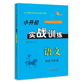 小升初实战训练 语文 阅读写作篇