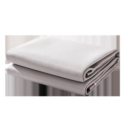 YGWL新款家用纯色可折叠可水洗冰丝凉席三件套 商品图9