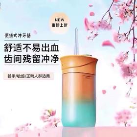 【守护口腔健康】电动冲牙器 深层清洁 伸缩水箱 温和冲击 三挡调节 小巧迷你 