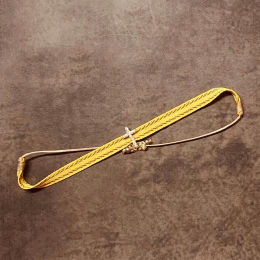 【镶砖编织手绳】VIKIKO复古编织绳彩钻 15-25cm 商品图1