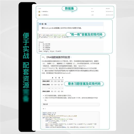 pandas数据处理与分析 Python Datawhale开源 数据源代码 数据处理分析工具集 编程代码教学 商品图4