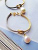 天然巴洛克珍珠·意大利双色设计手链 商品缩略图0