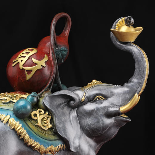 大象 福禄双增象 居家摆件 商品图2