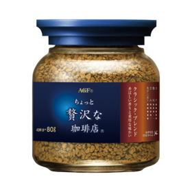 AGF轻奢咖啡店 经典混合速溶咖啡80g/瓶