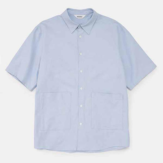 DIGAWEL  S/S Shirt HEAVY-OX 重磅牛津纺经典款短袖宽松衬衫 商品图3