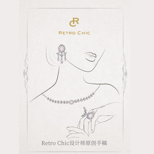 Sugar Morganite方糖摩根石系列 | 克瑞斯麦穗摩根石玫瑰金耳环 商品图2