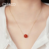 【品牌优选】T400 红玛瑙吊坠项链  红彤彤的爱 商品缩略图2