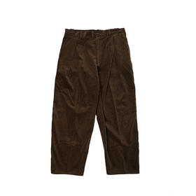 日本 is-ness CORDUROYTUCK TROUSERS 宽版锥形灯芯绒休闲裤 长裤