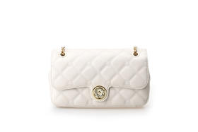 豪麟名鞋奥莱迪嘉女装牛皮革手袋TWPB22SX202白色  原价1960元