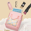 方块形状书包儿童书包女性休闲学生上学背包 商品缩略图1