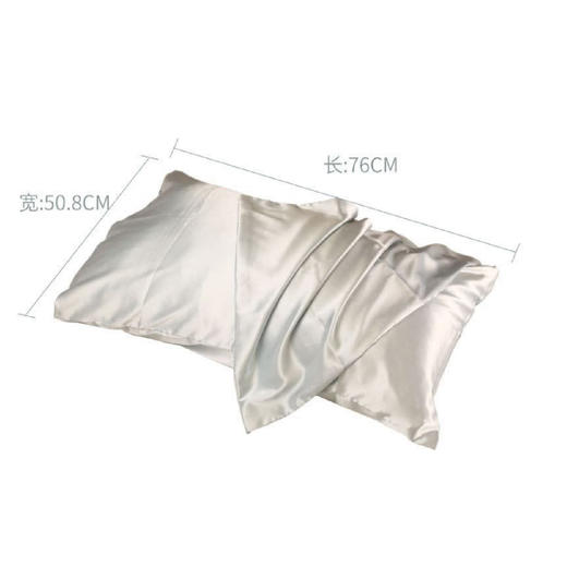 【限时折扣】仿真丝枕套51*76cm*2 商品图2