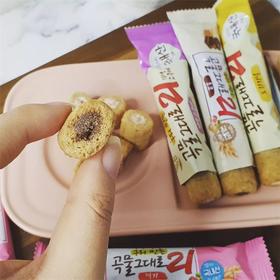 韩国进口零食爱宝乐园奶酪夹心21种谷物代餐能量棒