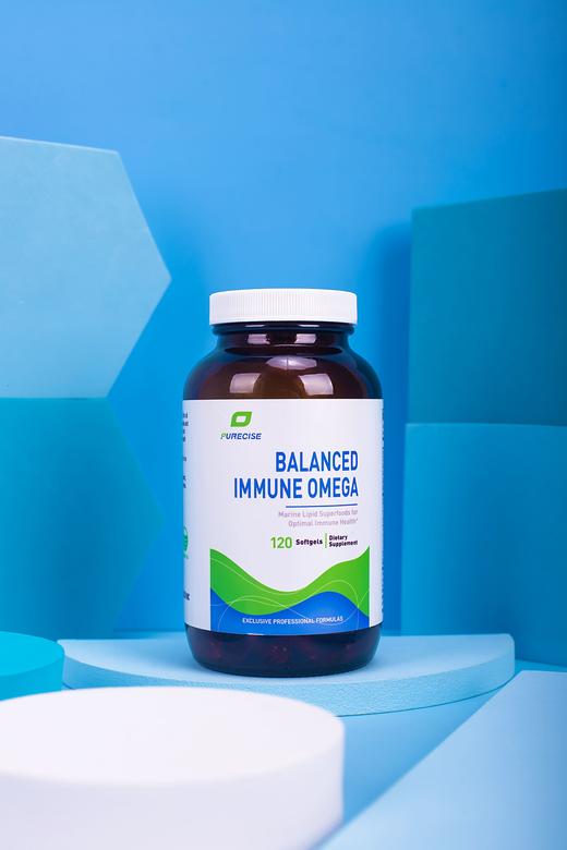 【新包装白色可降解瓶-免疫平衡鱼油】Balanced Immune Omega 120粒  独特添加DPA+SPM+DHA/EPA 肠道健康支持  敏感支持 IgG不耐受 商品图5